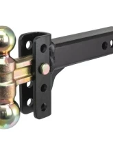 Curt 2" Shank 10K 3-3/4" Drop Slim Adjustable Channel Mount With Dual Ball                                     - 45903 - Image 8
