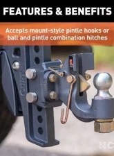 Curt Rebellion XD Pintle Mount Attachment                                     - 45950 - Image 6