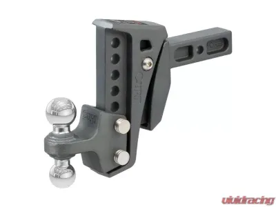 Curt 2" Shank 2", 2-5/16" Balls 15K Lbs Rebellion XD Adjustable Cushion Hitch - 45951