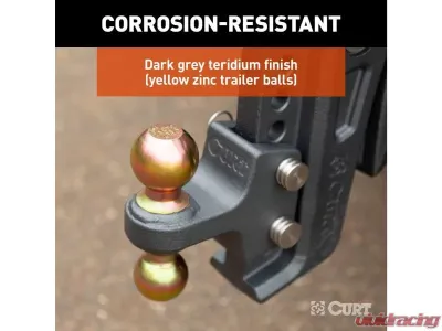 Curt 2" - 2-5/16" Up To 20K Replacement Rebellion XD Dual Ball - 45953