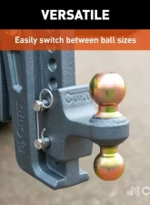 Curt 2" - 2-5/16" Up To 20K Replacement Rebellion XD Dual Ball                                     - 45953 - Image 7