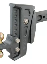 Curt 2-1/2" Shank 2" 2-5/16" Balls 20K Lbs Rebellion XD Adjustable Cushion Hitch                                     - 45955 - Image 11