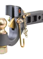 Curt 2" Shank 2" Ball 14K Lbs Securelatch Receiver-Mount Ball And Pintle Hitch                                     - 48407 - Image 8