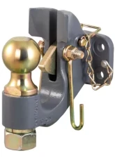 Curt 2-5/16" Ball 20,000 Lbs Securelatch Ball And Pintle Hitch                                     - 48410 - Image 3