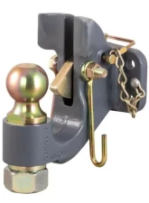 Curt 2" Ball 20,000 Lbs Securelatch Ball And Pintle Hitch                                     - 48411 - Image 3