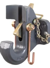 Curt 30,000 Lbs 2-1/2" | 3" Lunette Securelatch Pintle Hook                                     - 48505 - Image 3