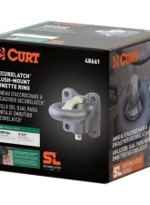 Curt 60,000 Lbs 2-1/2" Id Securelatch Flush-Mount Lunette Ring                                     - 48661 - Image 8