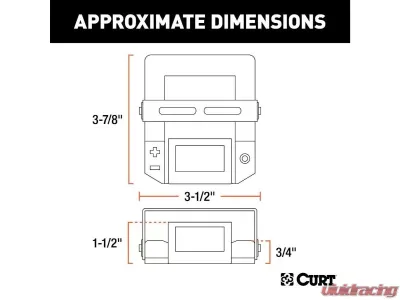 Curt Assure Proportional Trailer Brake Controller With Dynamic Screen - 51160