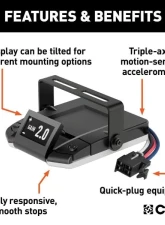 Curt Assure Proportional Trailer Brake Controller With Dynamic Screen                                     - 51160 - Image 4