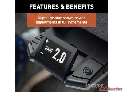 Curt Assure Proportional Trailer Brake Controller With Dynamic Screen - 51160