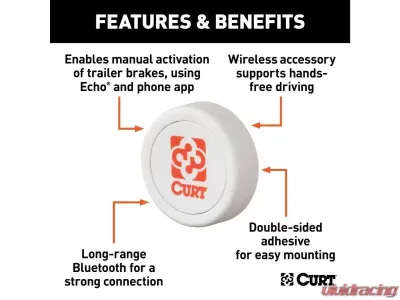 Curt Echo Brake Controller Manual Override Button - 51189