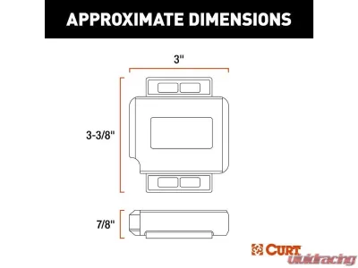 Curt Bluetooth Smartphone Connection Echo Under-Dash Trailer Brake Controller - 51190