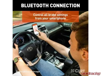 Curt Bluetooth Smartphone Connection Echo Under-Dash Trailer Brake Controller - 51190
