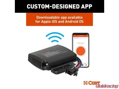 Curt Bluetooth Smartphone Connection Echo Under-Dash Trailer Brake Controller - 51190