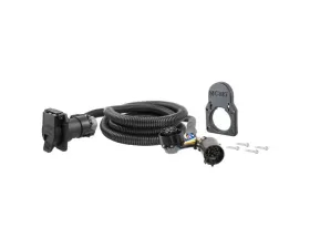 Curt Adds 7-Way RV Blade To Truck Bed 7' Gm Wiring EXTension Harness And Cover