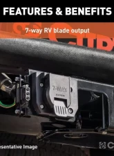 Curt Custom 7-Way RV Blade Oem Tow Package Required Honda Pilot | Passport 2019-2022                                     - 56421 - Image 3