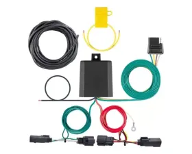 Curt 4-Way Flat Output Custom Wiring Harness Ford Edge 2019-2022