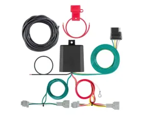 Curt 4-Way Flat Output Custom Wiring Harness Nissan Rogue 2021-2022