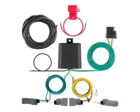 Curt 4-Way Flat Output Custom Wiring Harness Ford F-150 2021-2022