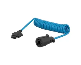 Curt 7-Way RV Blade Vehicle To 4-Way Flat 8' Trailer Electrical Adapter Harness