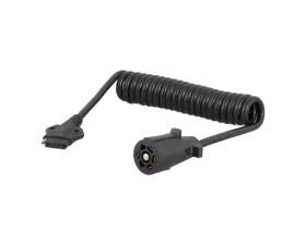 Curt 7-Way RV Blade Vehicle To 5-Way Flat 8' Trailer Electrical Adapter Harness