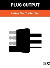 Curt Custom Towed-Vehicle RV Wiring Dodge Caliber | Durango | Jeep Patriot 2008-2017                                     - 58959 - Image 5