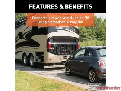 Curt Custom Towed-Vehicle RV Wiring Chevrolet Silverado | Sierra 1500 | 2500 | 3500 HD 2016-2019 - 58967