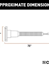 Curt 4-Way Flat Vehicle To 6-Way Round Dinghy Towing Electrical Adapter                                     - 58981 - Image 2