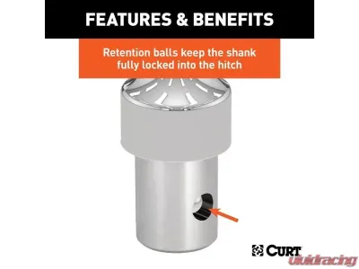 Curt 2-5/16" Gooseneck Ball 38K Lbs Ram Oem Puck System - 60627
