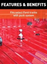 Curt 38K Lbs Oem Puck System 2-5/16" Gooseneck Kit Chevrolet | Ford | Gmc | Nissan 2013-2021                                     - 60639 - Image 11