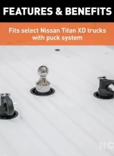 Curt 38K Lbs Oem Puck System 2-5/16" Gooseneck Kit Chevrolet | Ford | Gmc | Nissan 2013-2021                                     - 60639 - Image 12