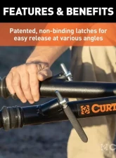 Curt 7,500 Lbs | 2" Shank Rambler Steel RV Tow Bar                                     - 70001 - Image 5