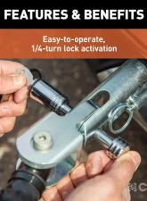 Curt Rambler Tow Bar Lock Set                                     - 70005 - Image 8