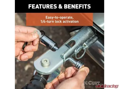 Curt Rambler Tow Bar Lock Set - 70005