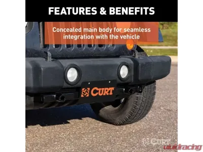 Curt Custom Tow Bar Base Plate Eep Wrangler Jk 2007-2018 - 70102