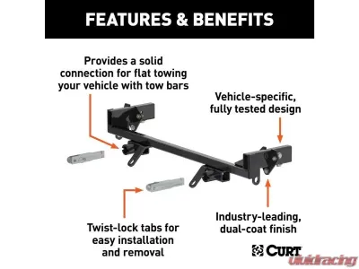 Curt Custom Tow Bar Base Plate Honda Cr-V 2012-2014 - 70104