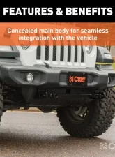 Curt Custom Tow Bar Base Plate Jeep Wrangler Jl 2018-2022                                     - 70105 - Image 4