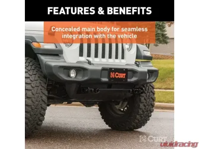 Curt Custom Tow Bar Base Plate Jeep Wrangler Jl 2018-2022 - 70105