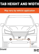 Curt Custom Tow Bar Base Plate Jeep Wrangler Jk 2007-2018                                     - 70110 - Image 2