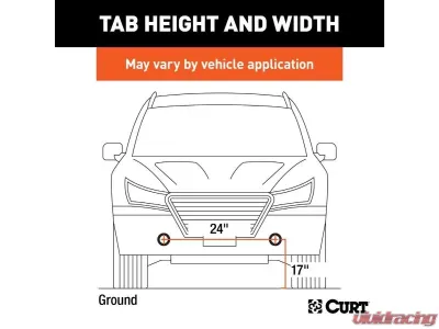 Curt Custom Tow Bar Base Plate Jeep Wrangler Jk 2007-2018 - 70110