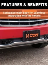 Curt Custom Tow Bar Base Plate Cadillac Escalade | Suburban | Tahoe | Yukon | Yukon Xl 2015-2020                                     - 70111 - Image 4