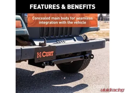 Curt Custom Tow Bar Base Plate Jeep Wrangler Tj 1997-2006 - 70112
