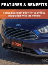 Curt Custom Tow Bar Base Plate Ford Focus 2016-2018                                     - 70113 - Image 5