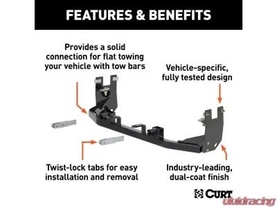Curt Custom Tow Bar Base Plate Ford Explorer 2016-2019 - 70114