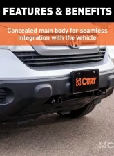 Curt Custom Tow Bar Base Plate Honda Cr-V 2007-2011                                     - 70115 - Image 4