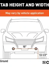 Curt Custom Tow Bar Base Plate Chevrolet Sonic 2012-2020                                     - 70116 - Image 2