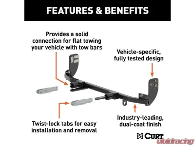 Curt Custom Tow Bar Base Plate Chevrolet Sonic 2012-2020 - 70116
