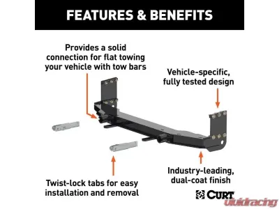 Curt Custom Tow Bar Base Plate Buick Envision 2016-2020 - 70117