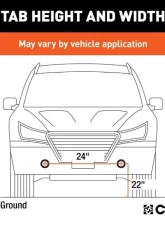 Curt Custom Tow Bar Base Plate Ford Fiesta 2014-2019                                     - 70119 - Image 2