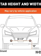 Curt Custom Tow Bar Base Plate Gmc Sierra | Chevrolet Silverado | Suburban | Tahoe 2016-2020                                     - 70120 - Image 2